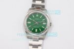 Rolex Oyster Perpetual Turquoise Dial Replica 41MM Watch From EW Factory